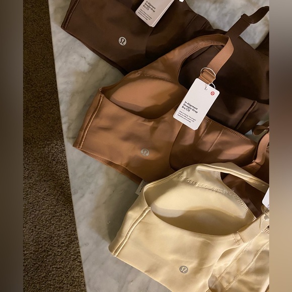 NWT Lululemon In Alignment Sports Bra Light Support C/D Cup Bundle (3 Bras) - Picture 4 of 8